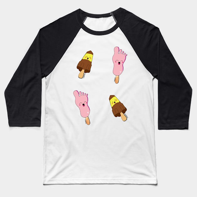 Polo is an ice cream with a stick Baseball T-Shirt by Fradema